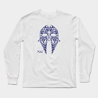 Spartan warrior helmet Long Sleeve T-Shirt